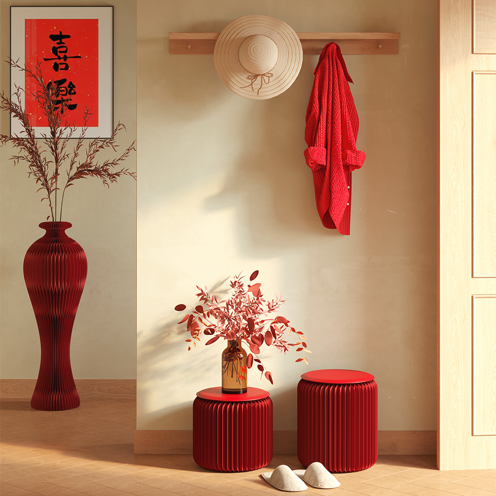 【2036龍重推出】紙氣東來 萬事興龍|招財龍年凳