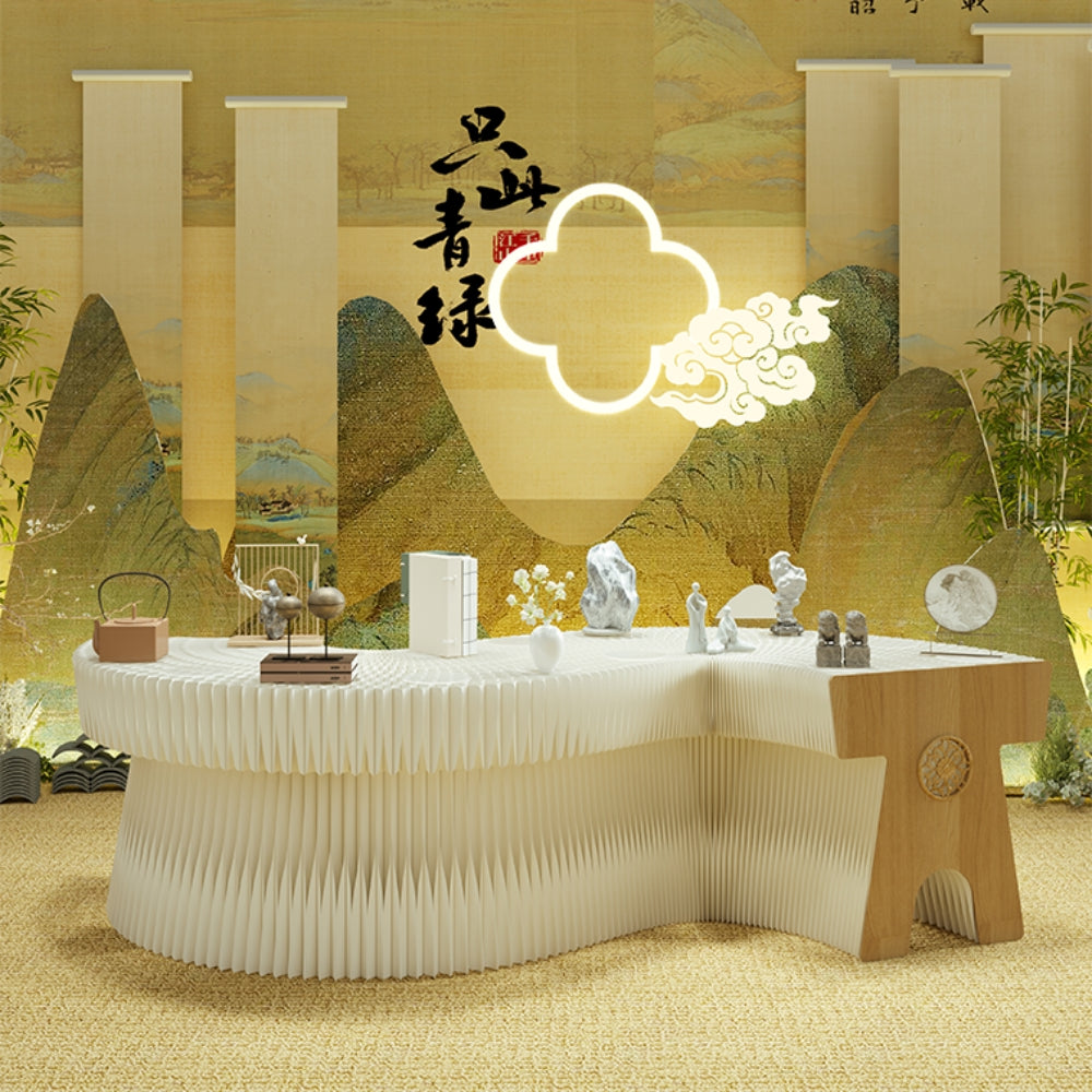花窗長桌『附贈面板』|十八紙