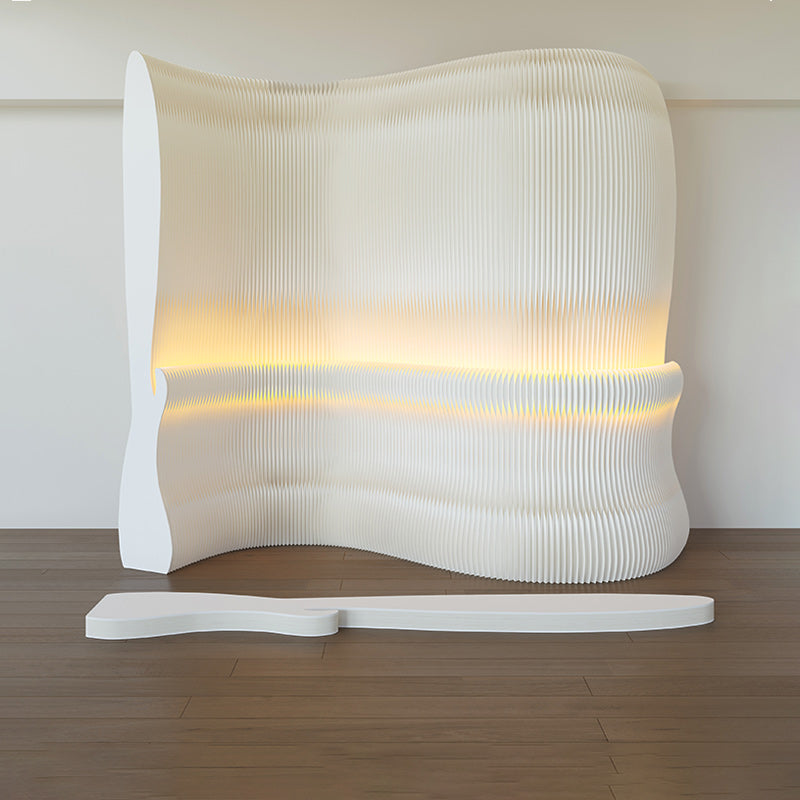 花苞紙牆 輕隔間 屏風｜十八紙