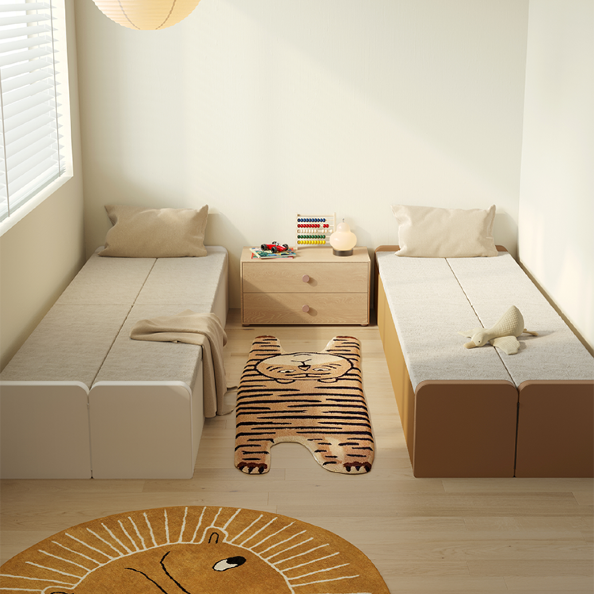 風琴任意床『附贈床墊』｜十八紙