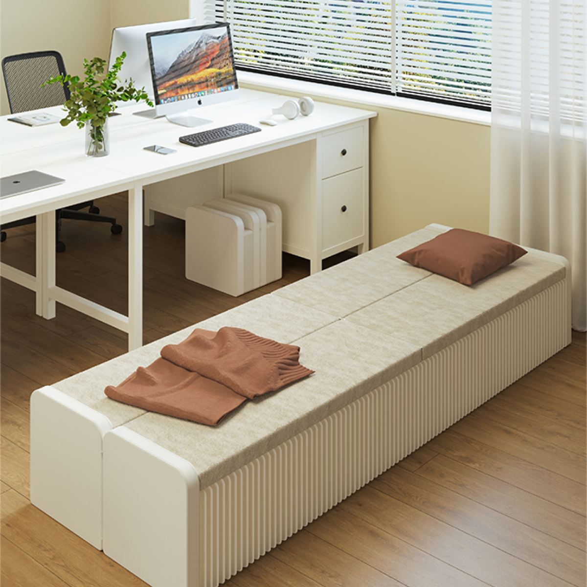 風琴任意床『附贈床墊』｜十八紙