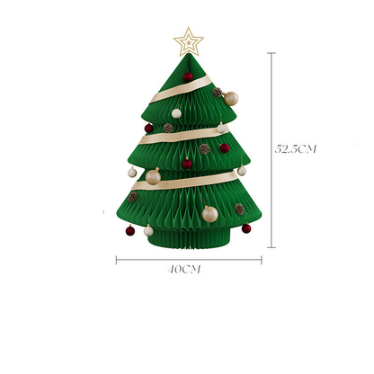 雙子聖誕樹『附贈配件』｜十八紙